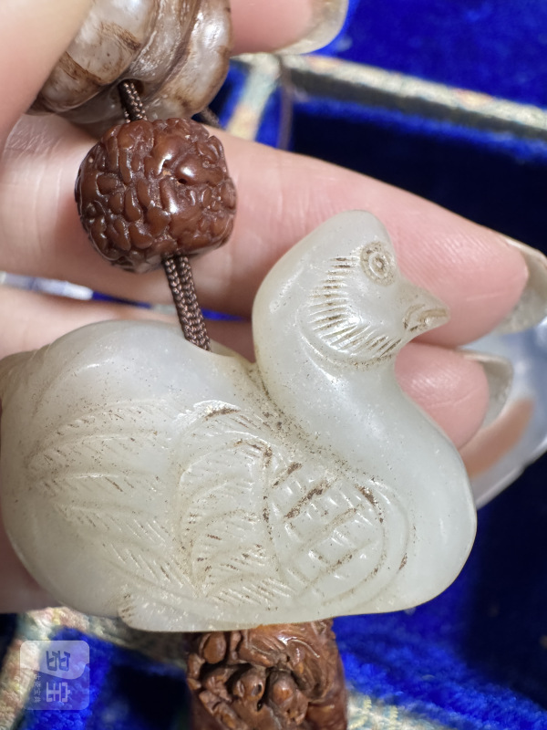 明 玉鹅、玉羊多宝串 - 图10